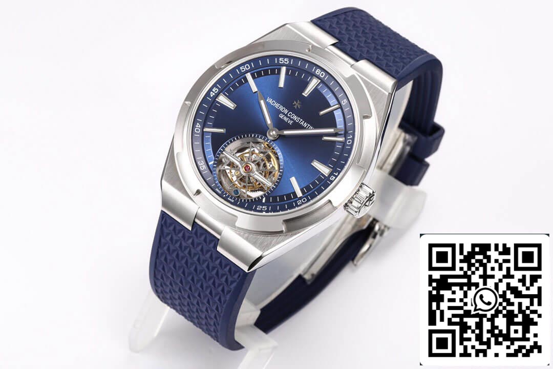 Vacheron Constantin Overseas Tourbillon 6000V/110A-B544 1:1 Best Edition BBR Cinturino in caucciù di fabbrica
