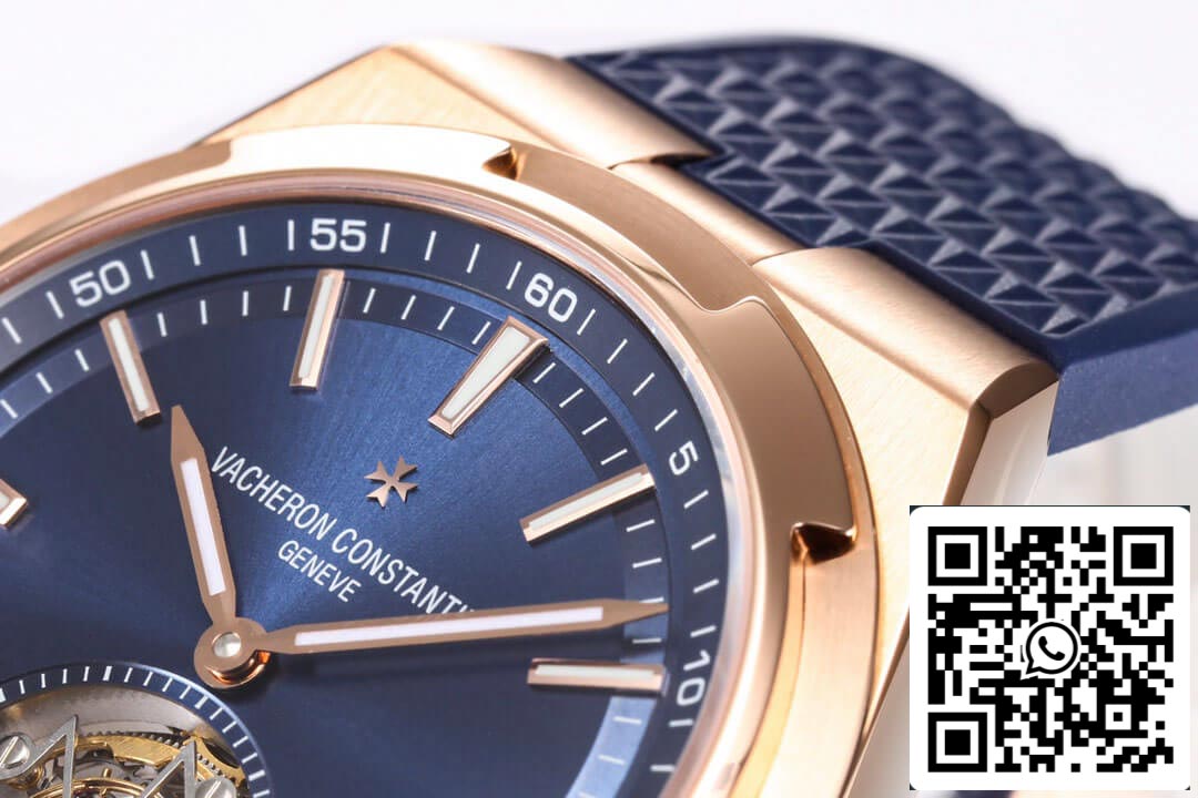 Vacheron Constantin Overseas Tourbillon 6000V/110R-B733 1:1 Best Edition BBR Cinturino in caucciù di fabbrica