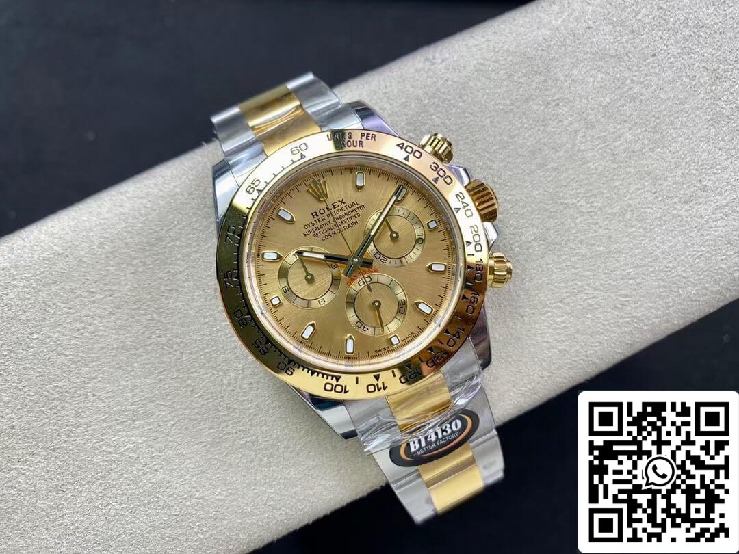 Rolex Daytona M116503-0003 1:1 Mejor edición BT Factory Gold Dial