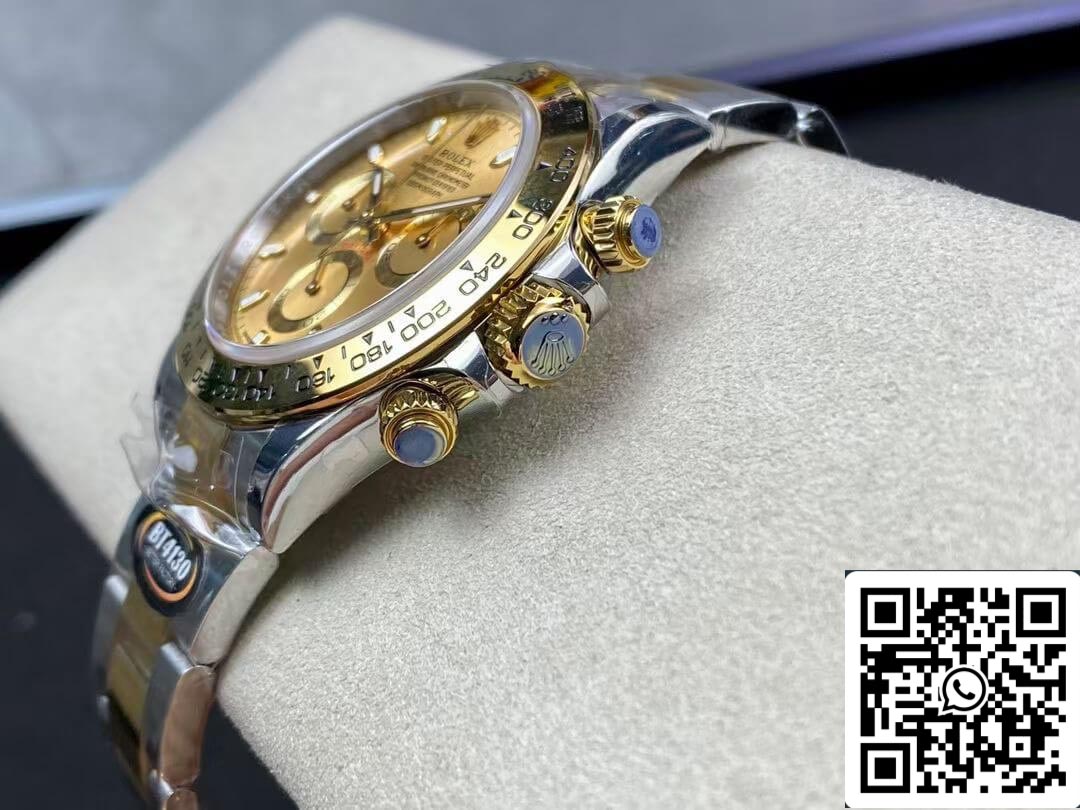 Rolex Daytona M116503-0003 1:1 Mejor edición BT Factory Gold Dial