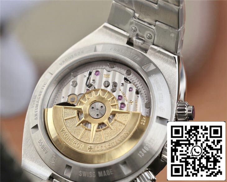 Vacheron Constantin Overseas 5500V/110A-B075 1:1 Best Edition 8F Factory quadrante bianco argentato