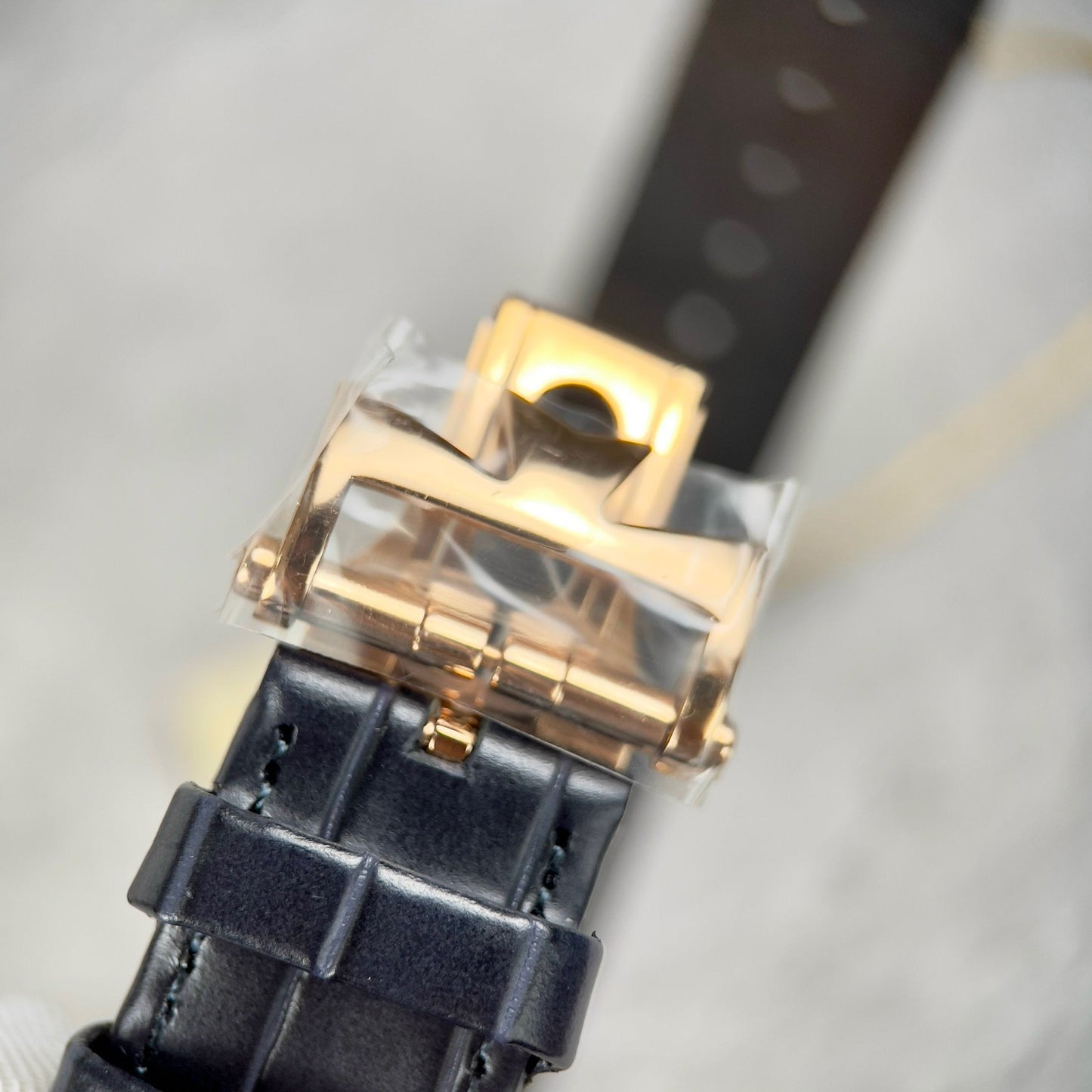 Vacheron Constantin Overseas Tourbillon 6000V/110R-B733 1:1 Best Edition BBR Cinturino blu di fabbrica