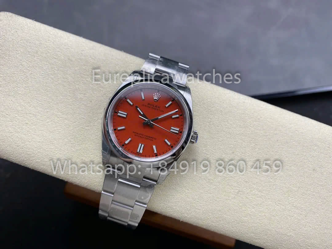 Rolex Oyster Perpetual M126000-0007 36MM 1:1 Mejor clon VS esfera roja de fábrica