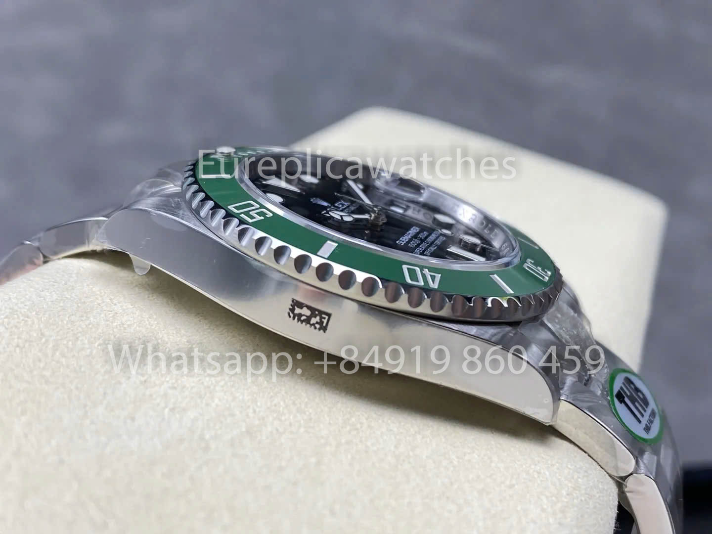 Rolex Submariner M126610LV-0002 Kermit 1:1 Super Clone THB de fábrica