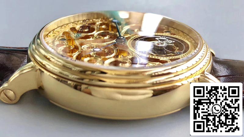 Patek Philippe Tourbillon P83000 1:1 Mejor Edición Tourbillon Suizo de Oro Amarillo