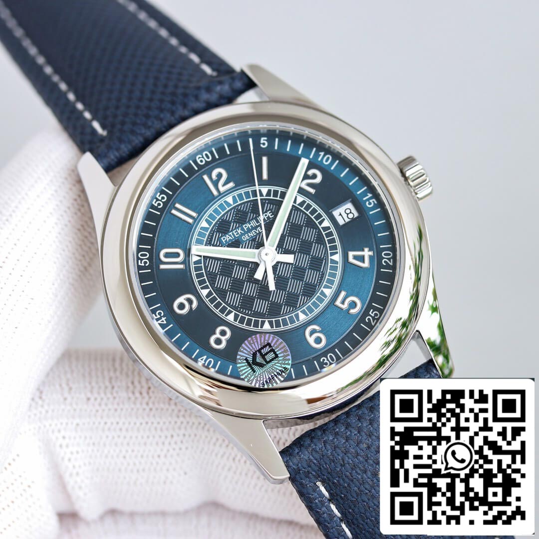 Patek Philippe Calatrava 6007A-001 1:1 Best Edition GS Factory Blue dial