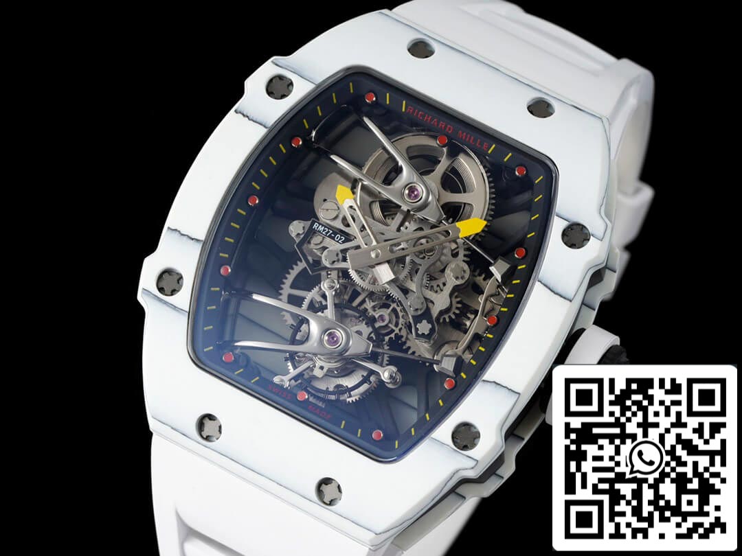 Richard Mille RM27-02 Rafael Nadal Tourbillon 1:1 Mejor Edición RM Factory Caja de Fibra de Carbono