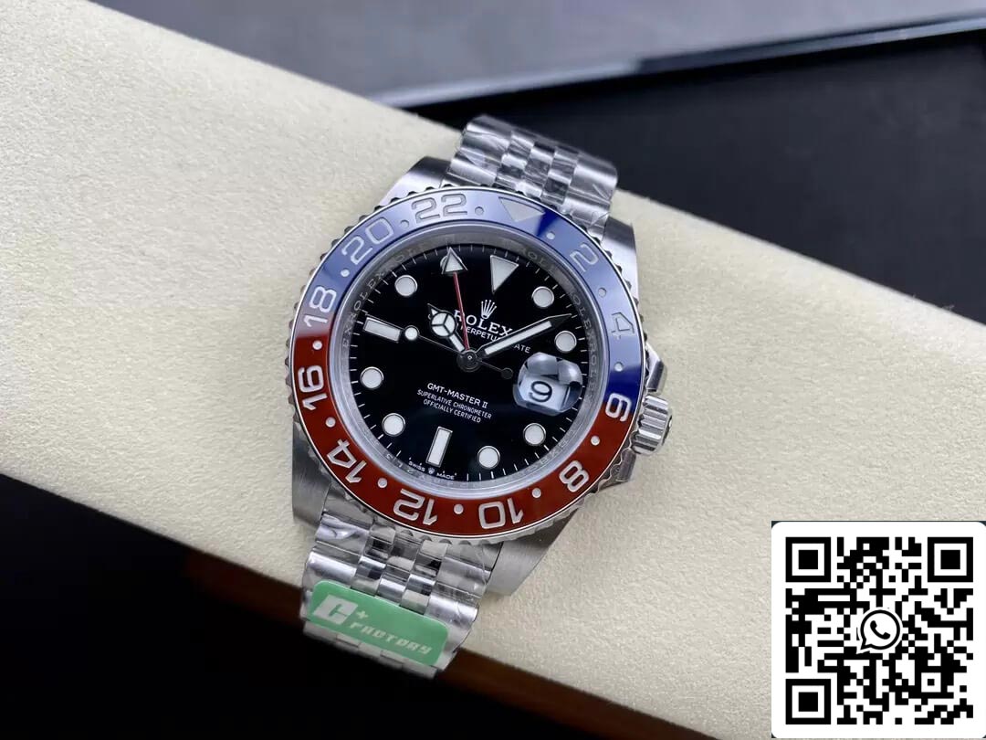 Rolex GMT Master II M126710BLRO-0001 1:1 Best Edition C+ Factory Steel Strap