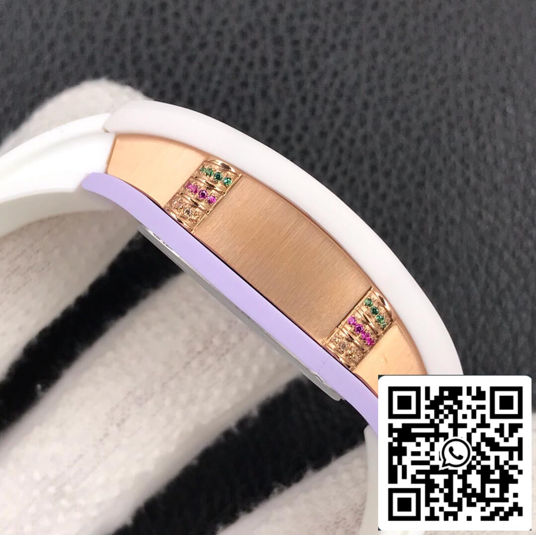 Richard Mille RM-07 Bon Bon 1:1 Best Edition RM Factory White Ceramic Case