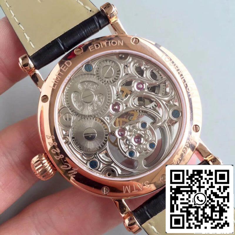 Patek Philippe Tourbillon Fase lunar Reserva de marcha 24H 1:1 Mejor edición Tourbillon suizo esfera blanca