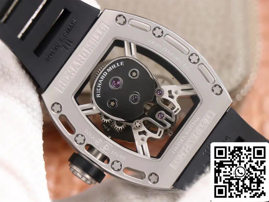 Richard Mille RM52-01 Tourbillon 1:1 Best Edition JB Factory Skull Dial