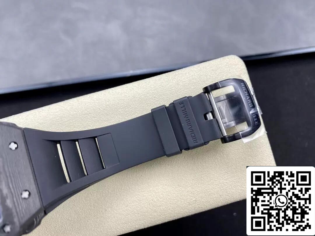 Richard Mille RM35-02 1:1 Best Edition T+ Factory NTPT Carbon Fiber Black Strap
