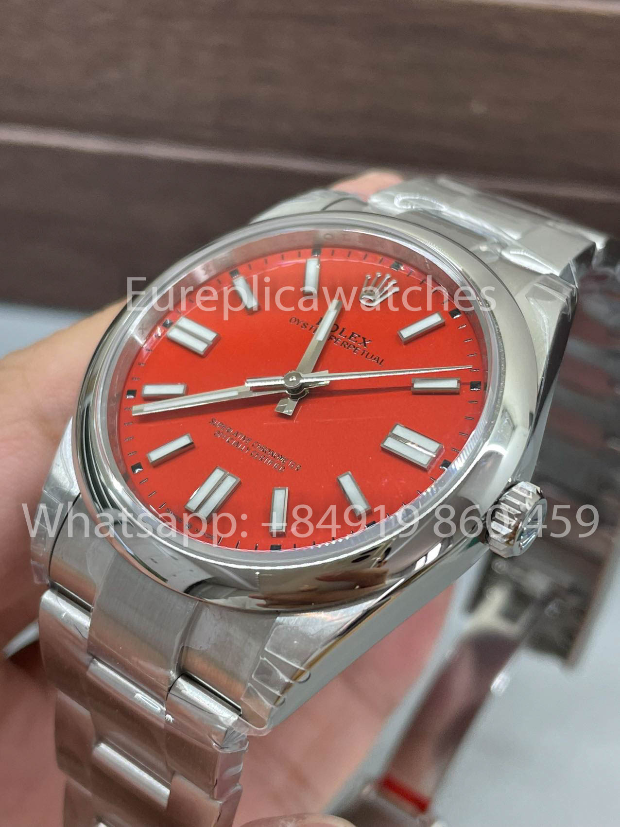 Rolex Oyster Perpetual M124300 41MM 1:1 Mejor clon VS esfera roja de fábrica