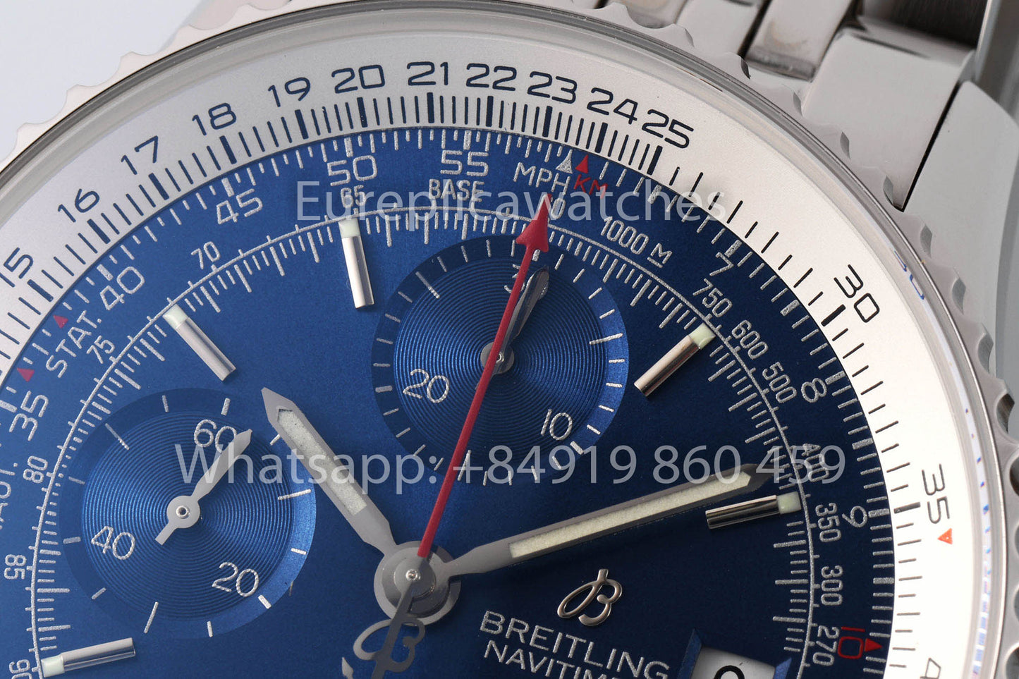 BREITLING Navitimer Cronógrafo A13324121B1X1 Esfera azul 1:1 Mejor clon de fábrica EF