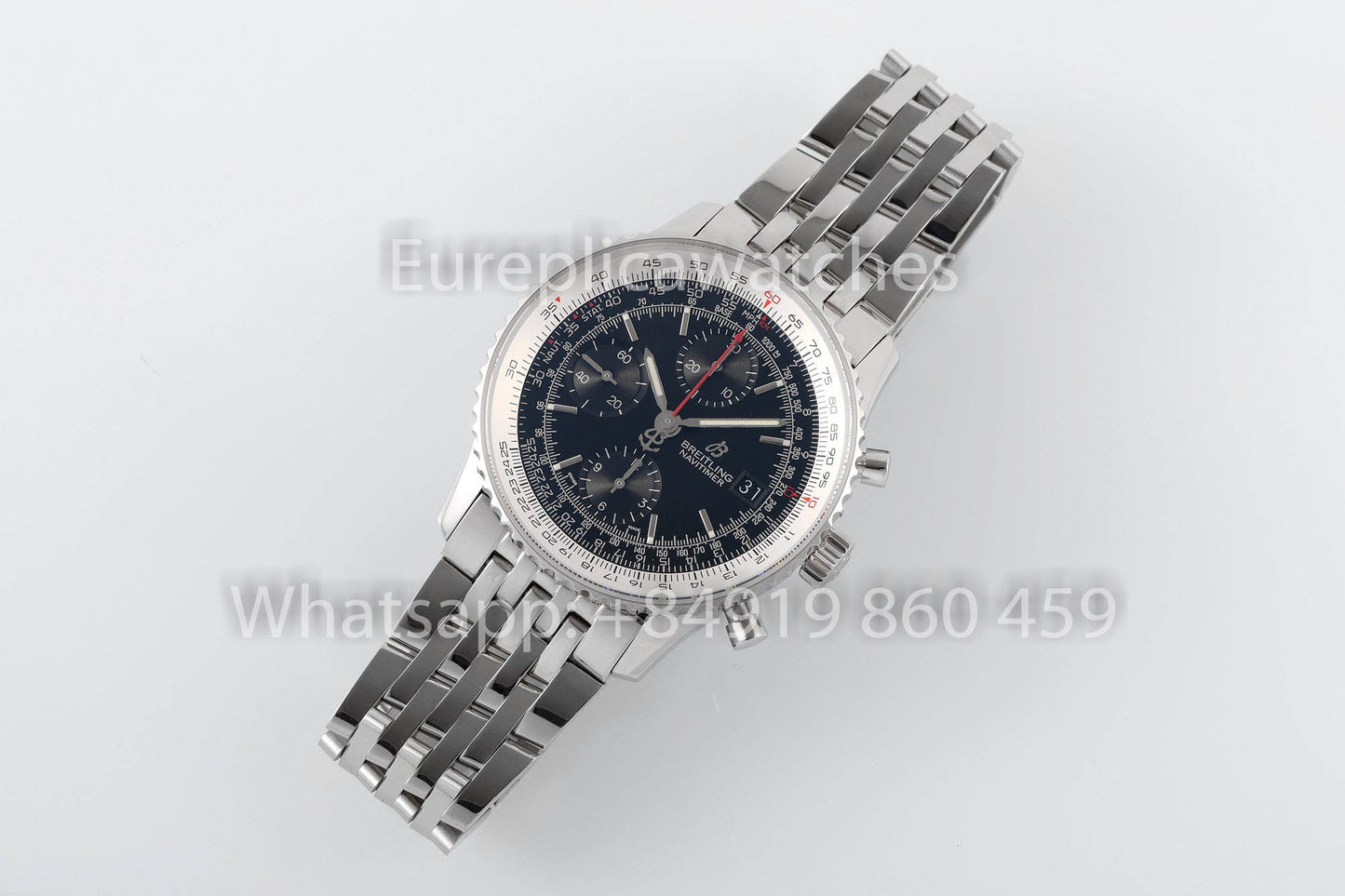 BREITLING Navitimer Cronógrafo 41A13324121B1A1 Esfera negra 1:1 Mejor clon de fábrica EF