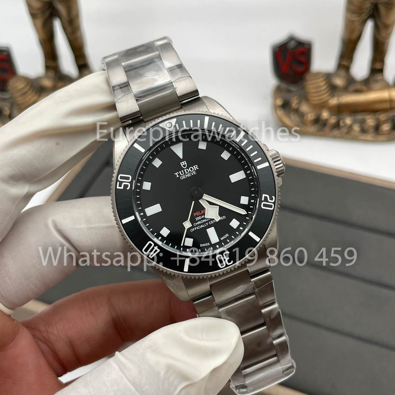 Tudor Pelagos M25407N-0001 Titanio 1:1 Mejor clon de fábrica ZF