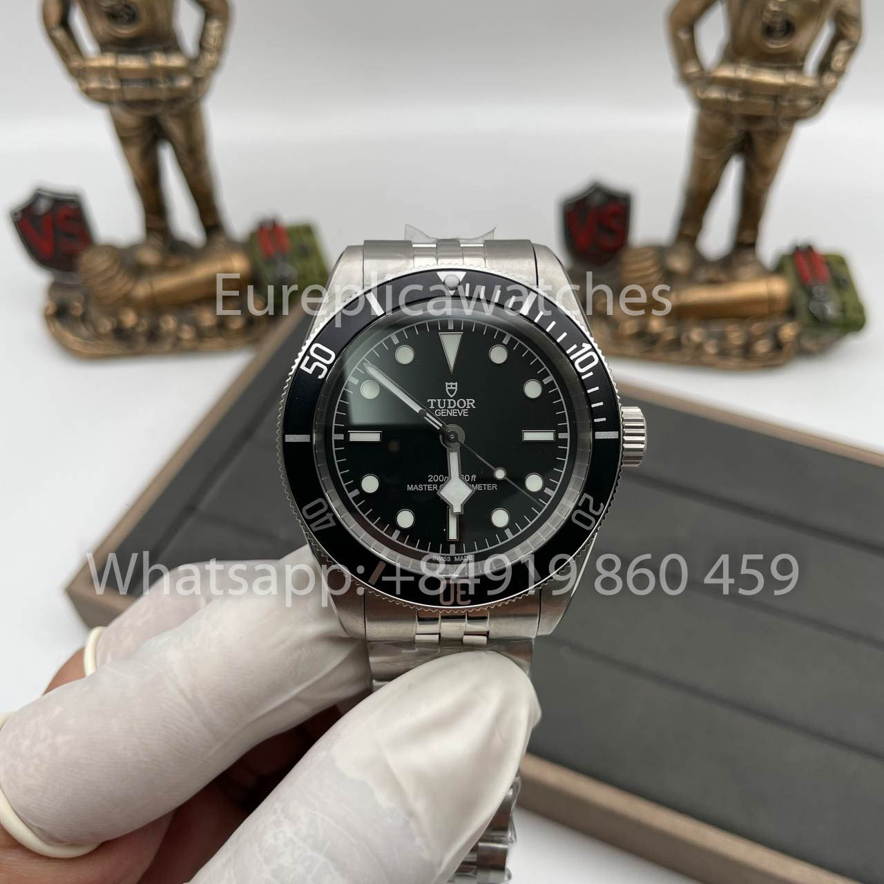 Tudor Monochrome Black Bay 1:1 Best Clone GR Factory Black Bezel