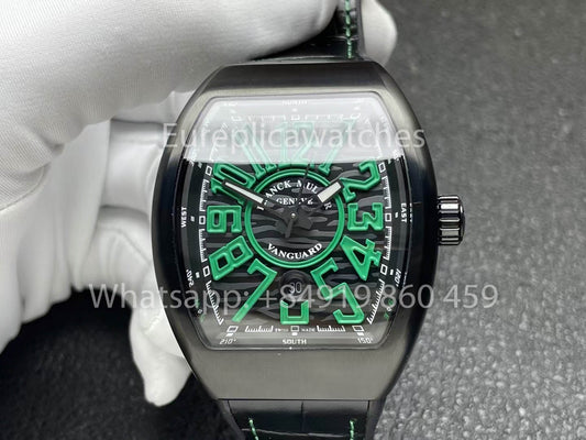 Franck Muller Vanguard V45 Vanguard Classical 1:1 Miglior Clone Quadrante Verde