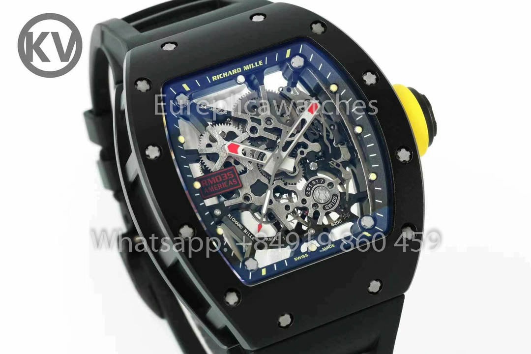 Richard Mille RM035 Rafa Americas Edition 1:1 Mejor clon de KV Factory