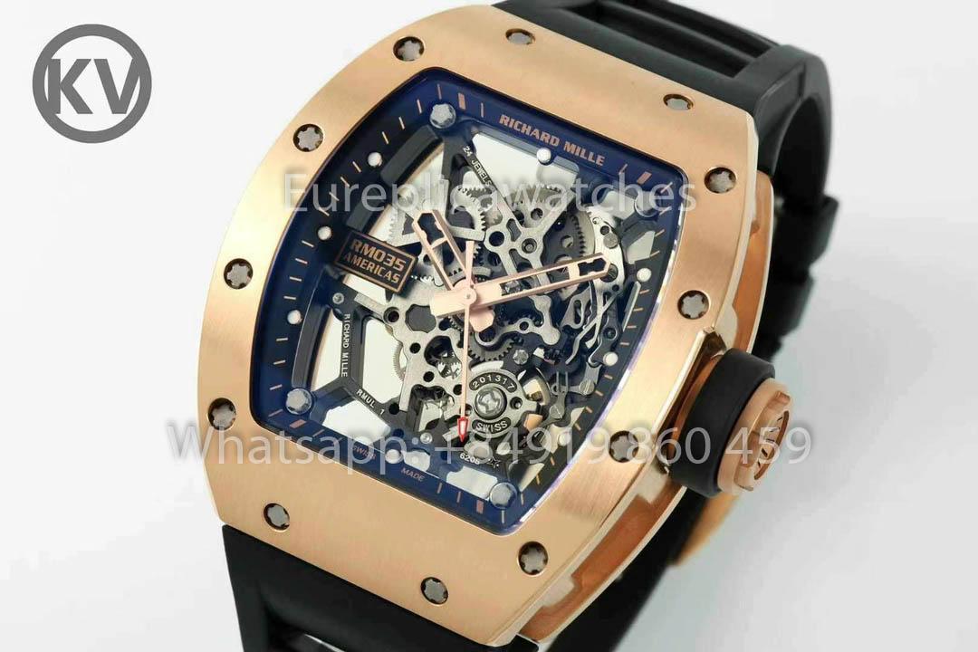 Richard Mille RM035 Toro Americas Edition 1:1 Mejor clon KV Factory