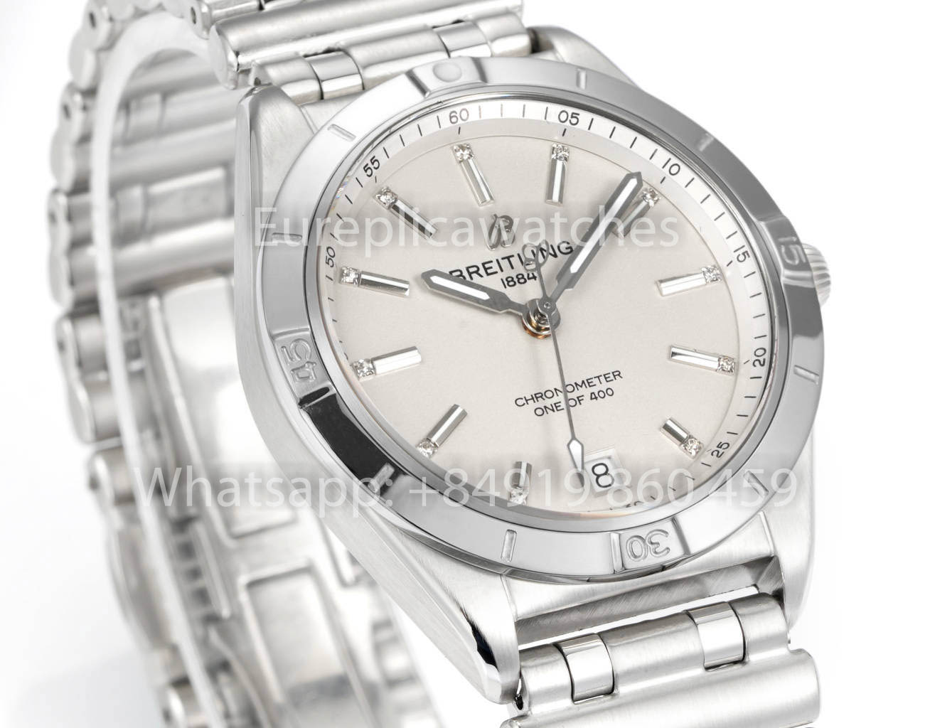 Breitling Chronomat 36 UNWORN 2022 A10380591L1A1 Series 1:1 Super Clone BLS Factory White Dial