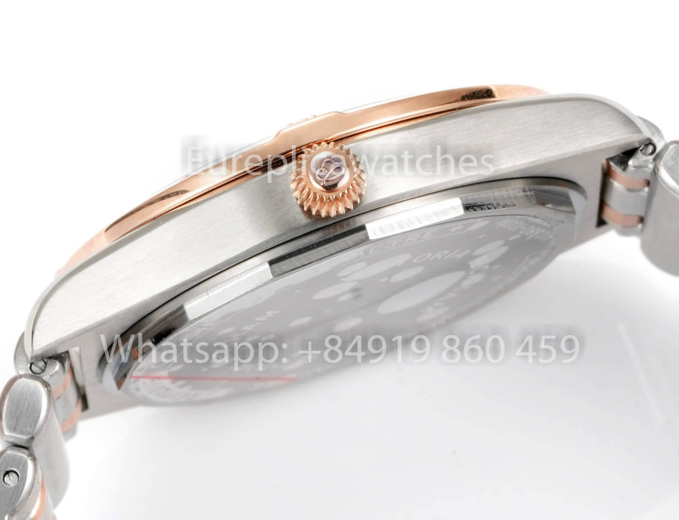 Breitling Chronomat 36 UNWORN 2022 A10380591L1A1 Series 1:1 Super Clone BLS Factory White Dial silver and rosse gold