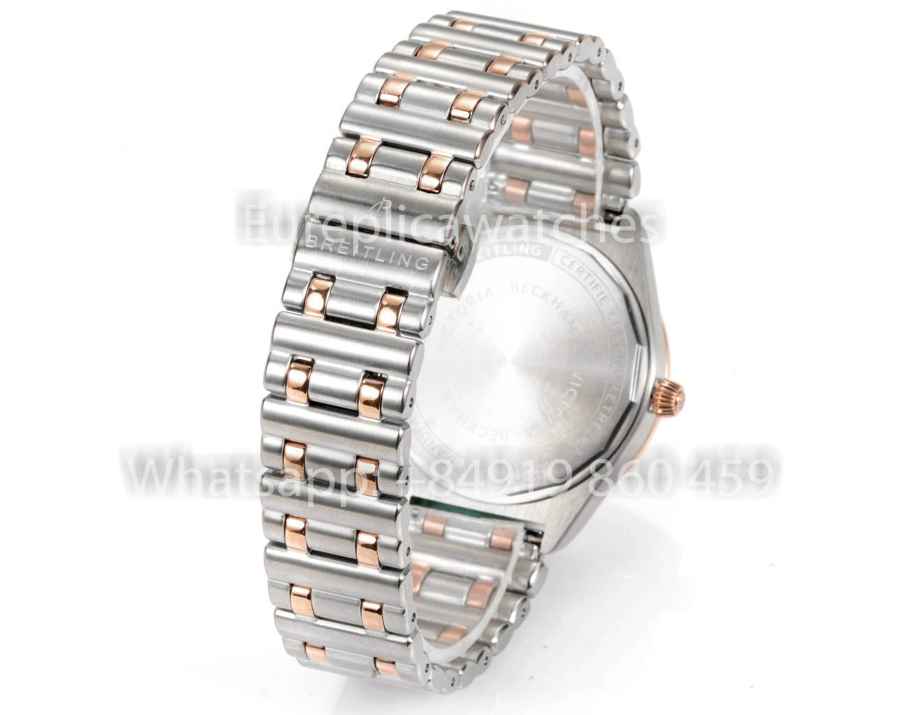 Breitling Chronomat 36 UNWORN 2022 A10380591L1A1 Series 1:1 Super Clone BLS Factory White Dial silver and rosse gold