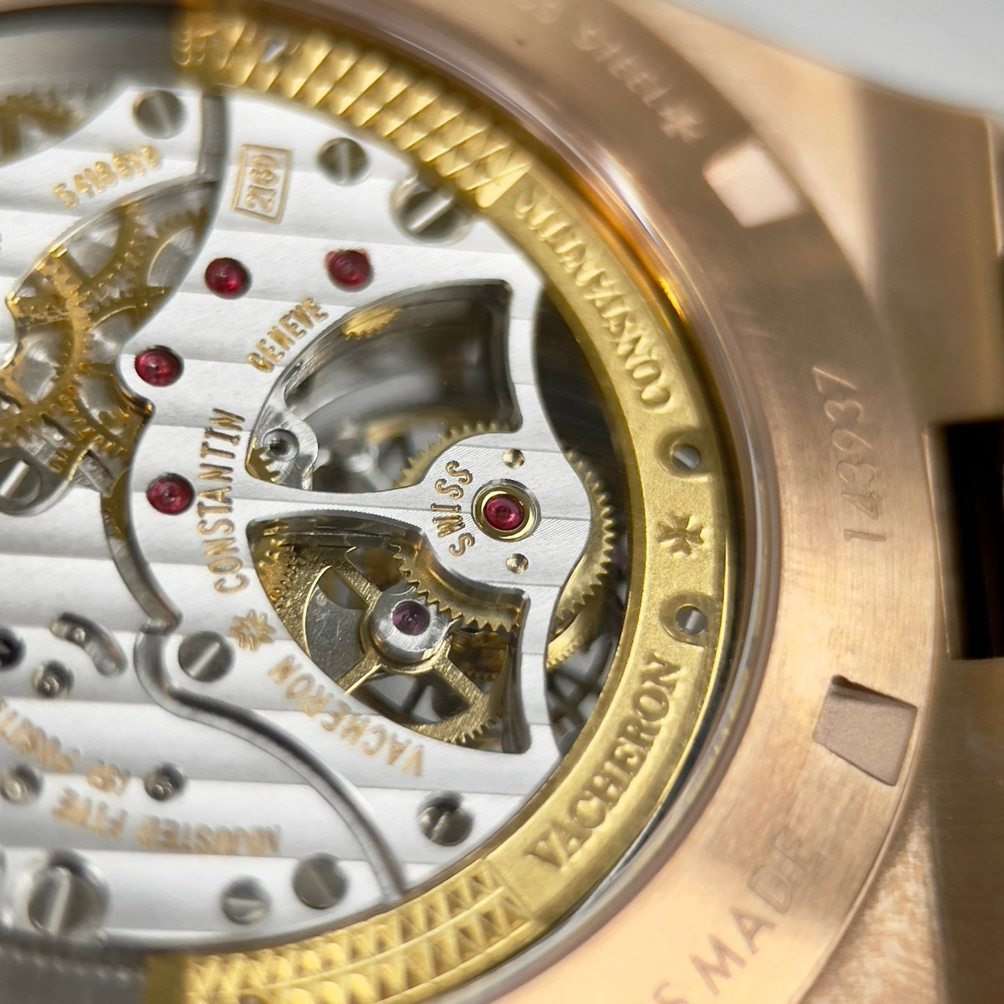 Vacheron Constantin Overseas Tourbillon 6000V/110R-B733 1:1 Best Edition BBR Cinturino blu di fabbrica