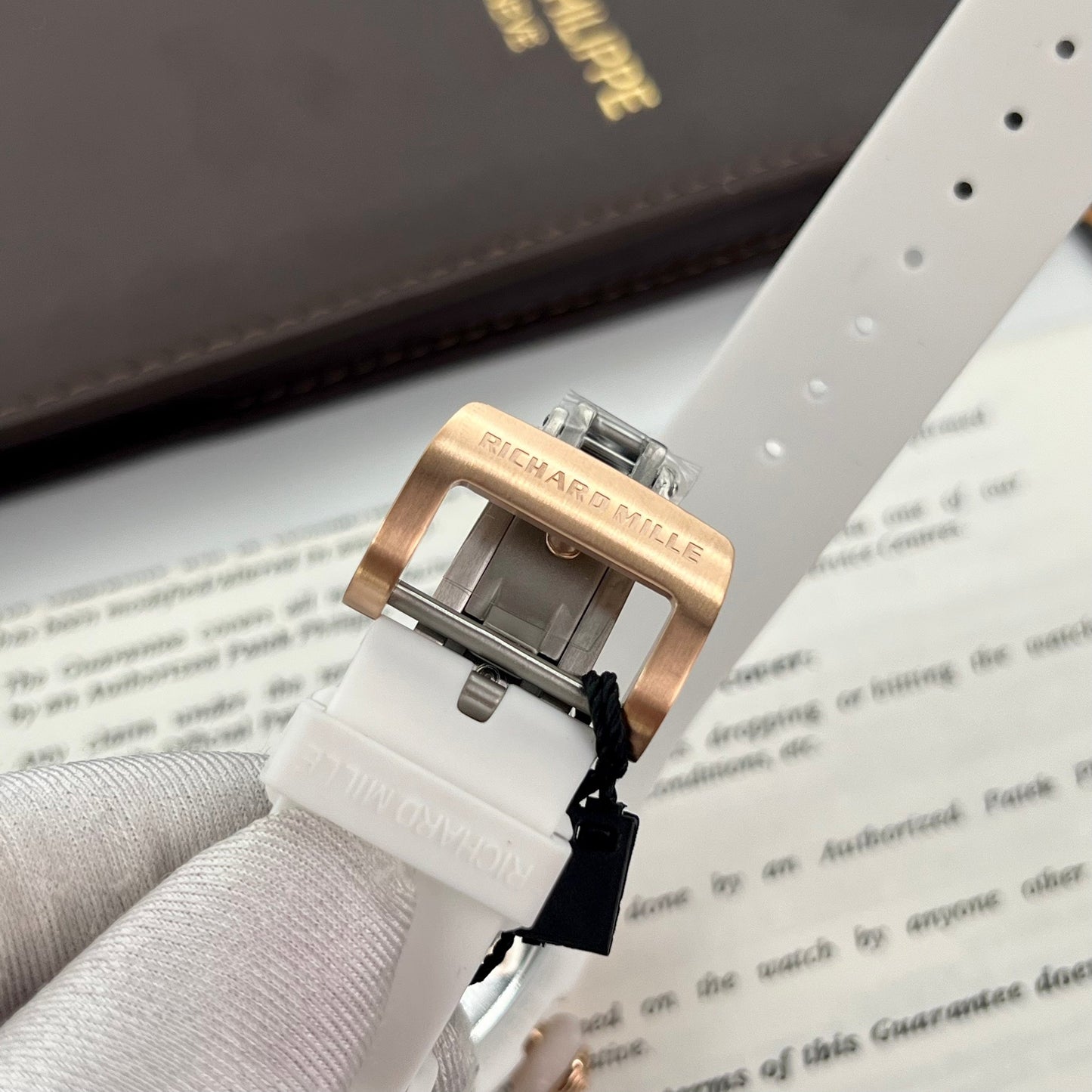 Richard Mille RM 07-01 1:1 Best Edition RM Factory White Ceramic Case