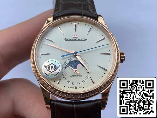Jaeger LeCoultre Master Ultra Thin Moon 39 Q1362501 1:1 Mejor edición APS Factory