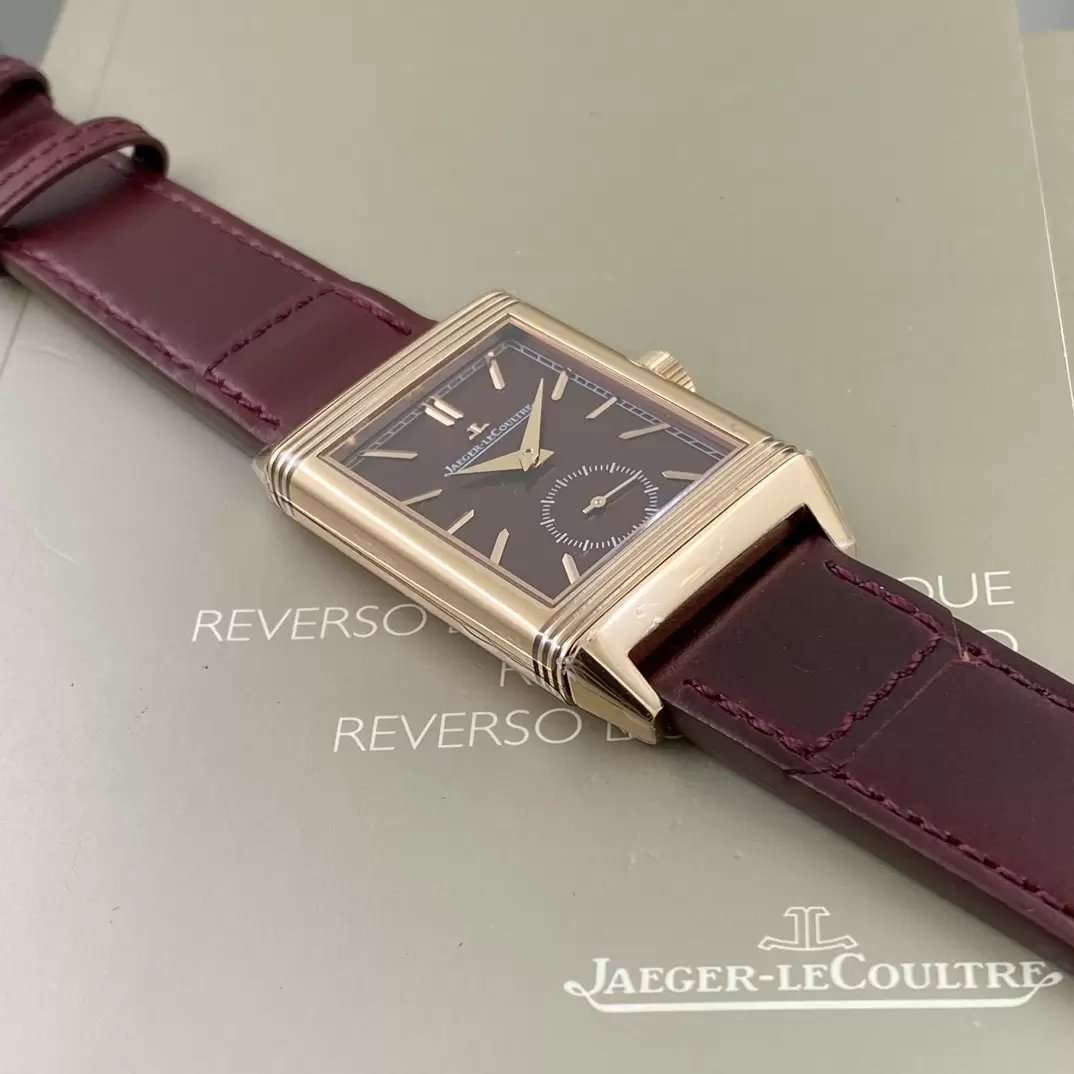 Jaeger-LeCoultre Reverso Tribute Monoface Small Seconds 713256J MG Factory 1:1 Mejor edición