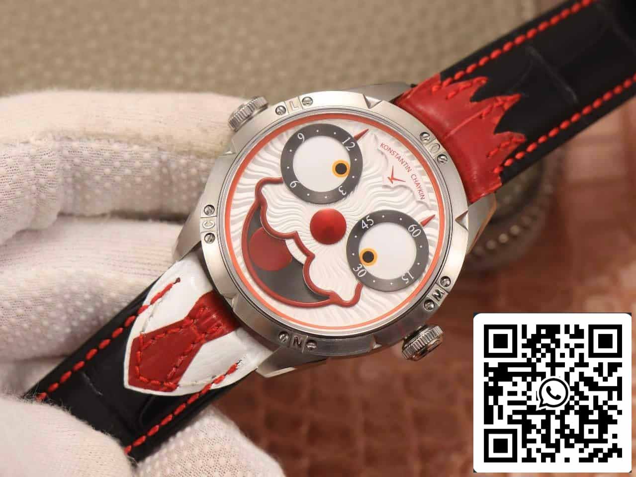 Estuche blanco Joker K07 de Konstantin Chaykin, edición 1:1, versión TW Factory V3s