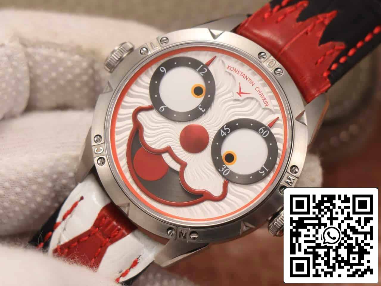 Estuche blanco Joker K07 de Konstantin Chaykin, edición 1:1, versión TW Factory V3s