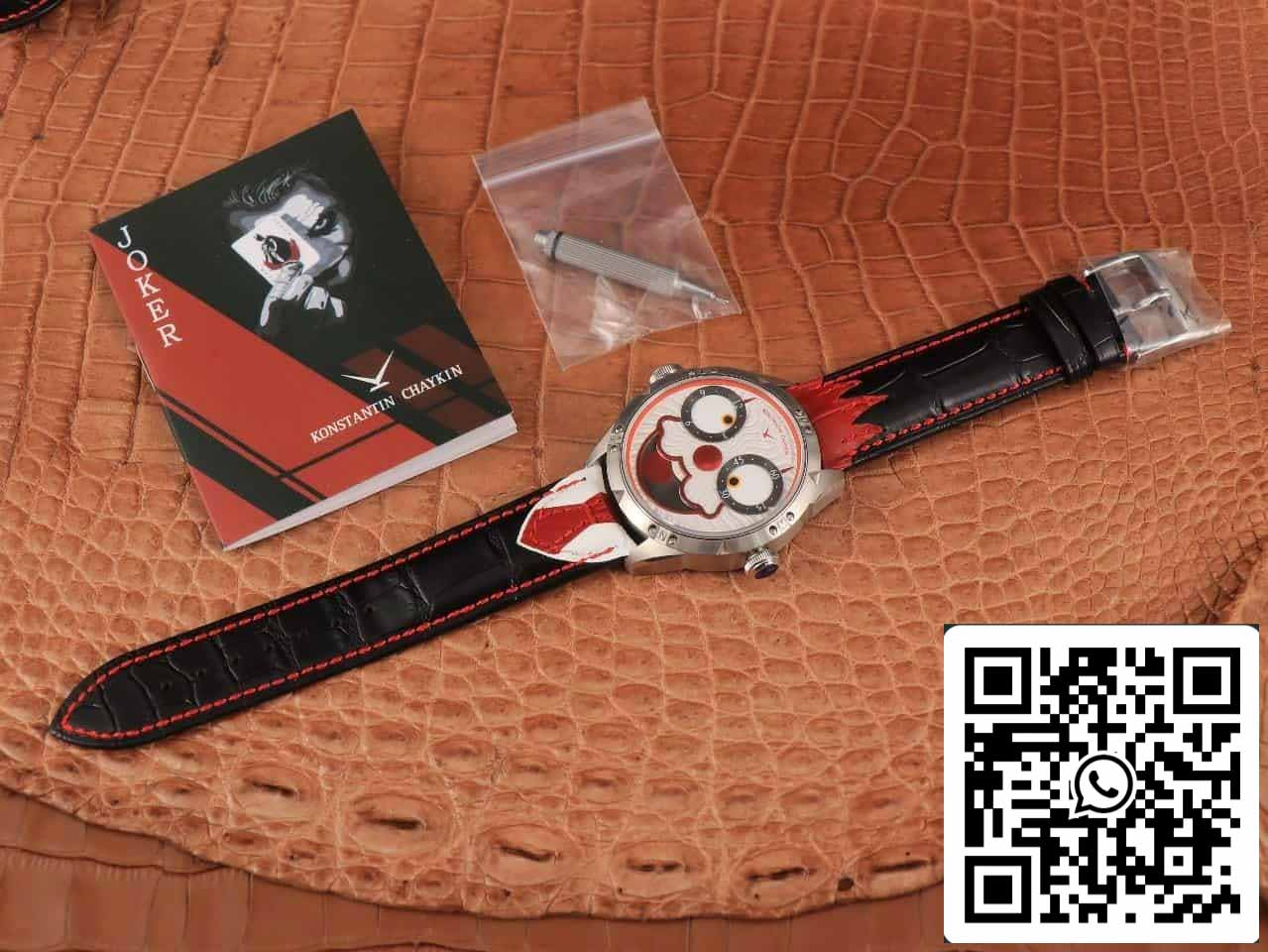 Estuche blanco Joker K07 de Konstantin Chaykin, edición 1:1, versión TW Factory V3s