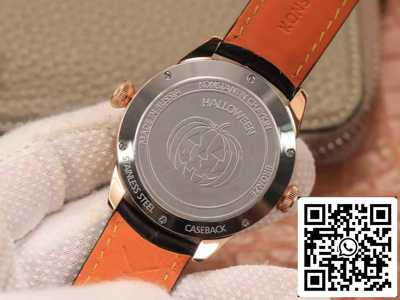 Cabeza de calabaza Joker K07 de Konstantin Chaykin con su versión TW Factory V3s de color naranja brillante 1:1 Best Edition