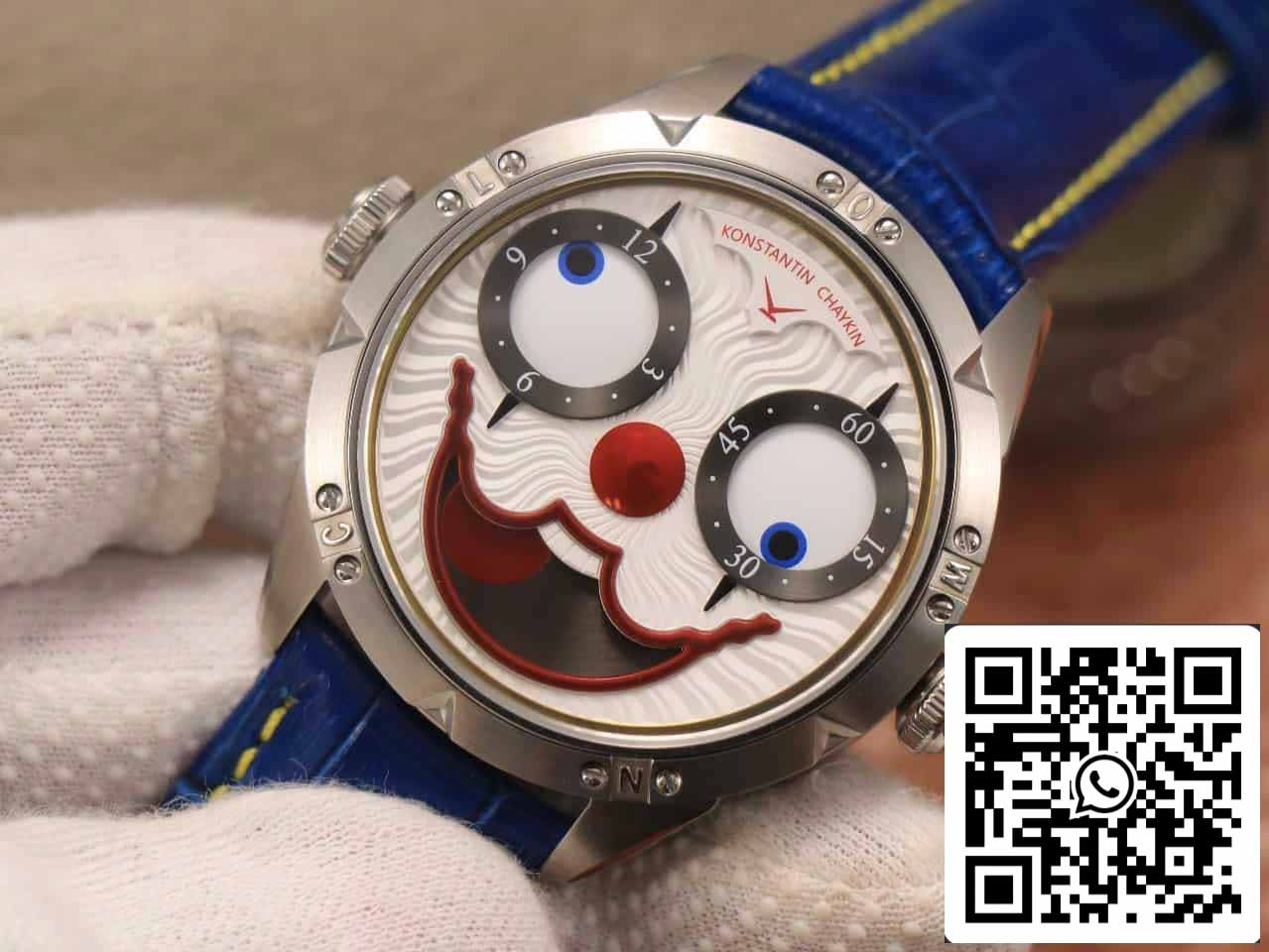 Correa azul Joker K07 de Konstantin Chaykin, edición 1:1, versión TW Factory V3s