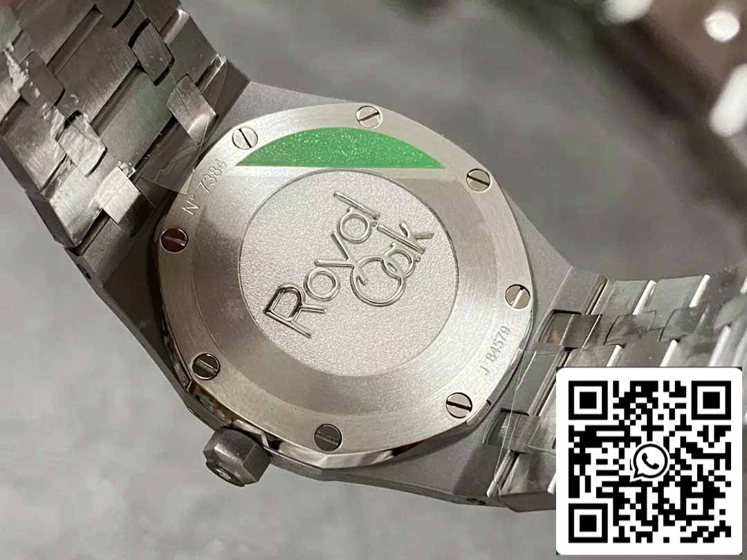 Audemars Piguet 67651 Quartz 33mm 1:1 Best Edition ZF Factory Black Dial Silver Case