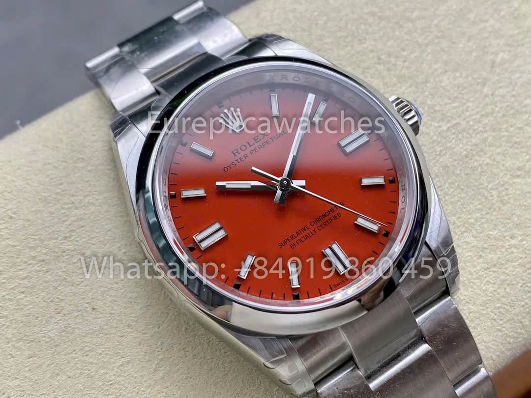 Rolex Oyster Perpetual M126000-0007 36MM 1:1 Mejor clon VS esfera roja de fábrica
