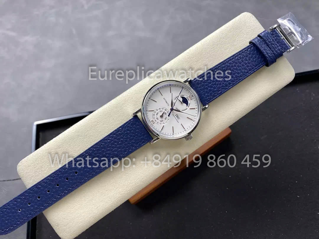 IWC Portofino IW359002 Automatic Watch 41MM 1:1 Best Clone GR Factory Blue Strap