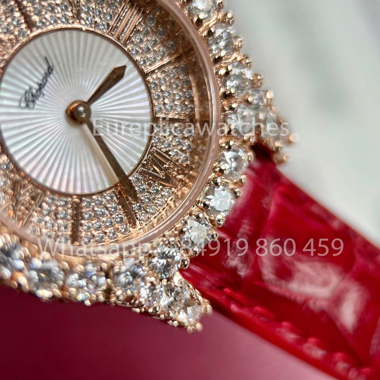 Chopard L’Heure du Diamant Rose Gold  1:1 Best Clone custom Watch