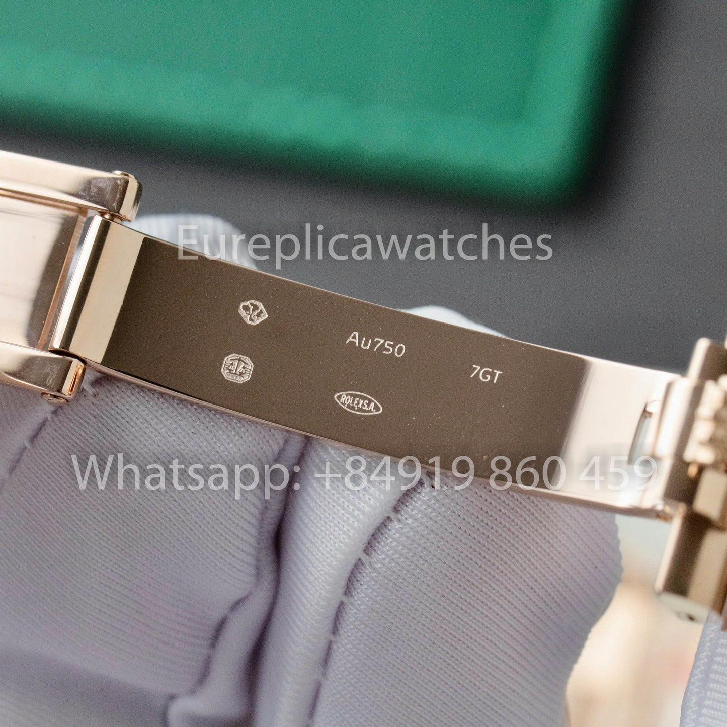 Rolex presenta el nuevo Day-Date 40 mm con esfera pizarra 2024 QF Factory 1:1, el mejor clon personalizado chapado en oro 