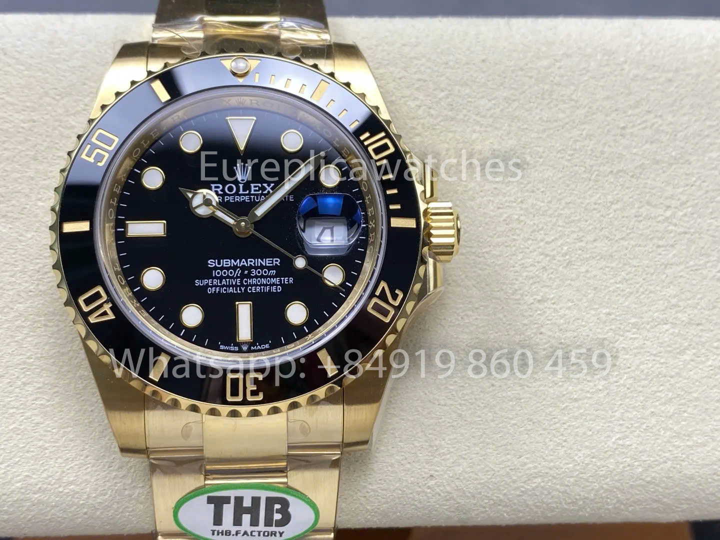 Rolex Submariner M126618ln-0002 41 mm 1:1 Super Clone THB de fábrica